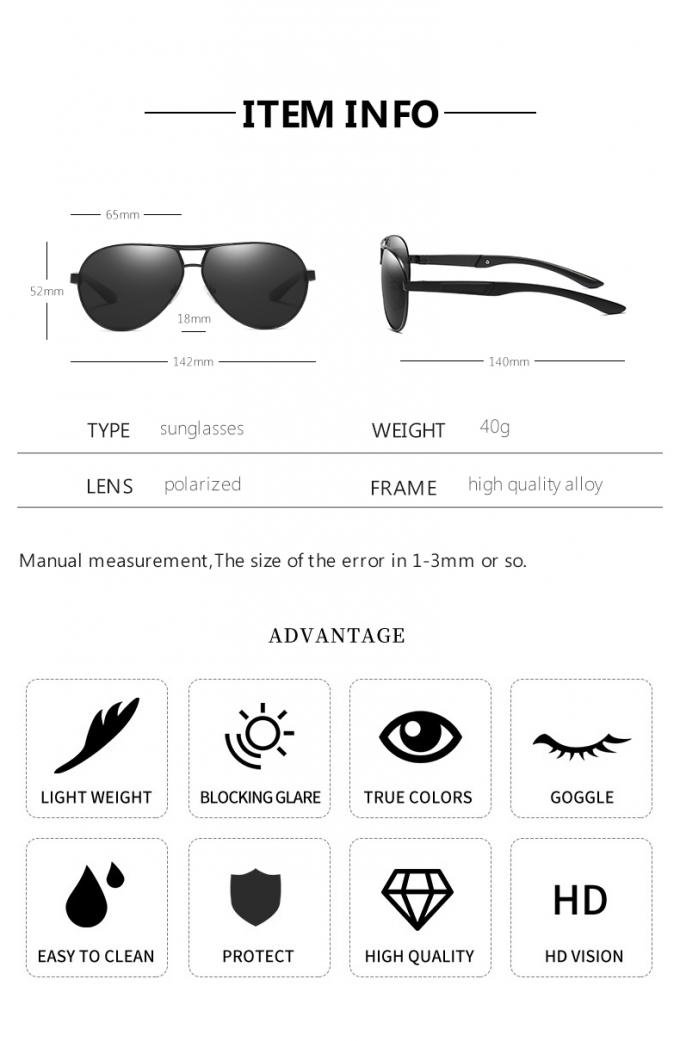 6 Color Promotion Sunglasses UV400 Luxury Mens Sunglasses OEM 142MM 1