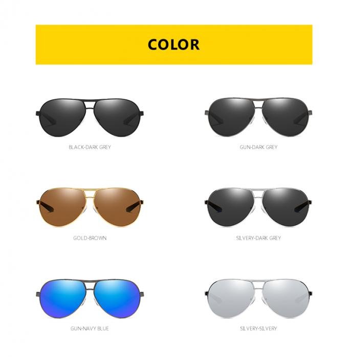 6 Color Promotion Sunglasses UV400 Luxury Mens Sunglasses OEM 142MM 3