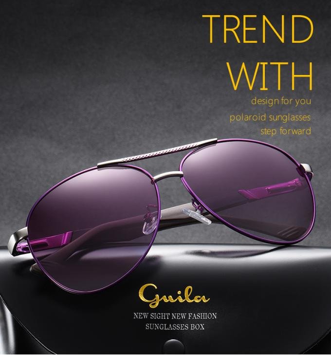 Vintage Aluminum 143mm Metal Frame Polarized Sunglasses Coating Lens Driving Shades 0