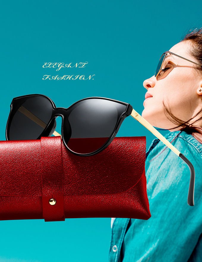 Unisex Metal UV400 Vintage Sun Shades Girls 150MM Retro Cateye Sunglasses Women 0