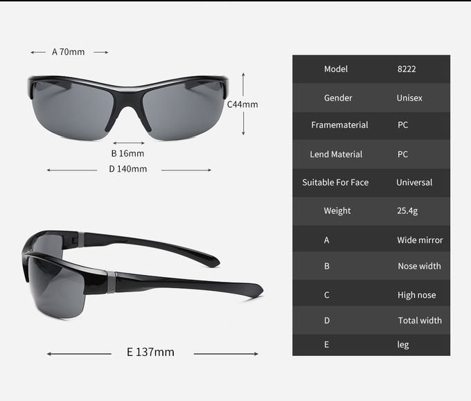 PC Lens UV Protection Sports Sunglasses Explosion Proof Riding Windproof Cycling Glasses 1