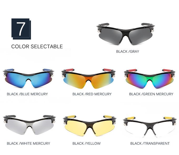 Classic Running Windproof Designer Sports Polarized Cycling Sunglasses 8