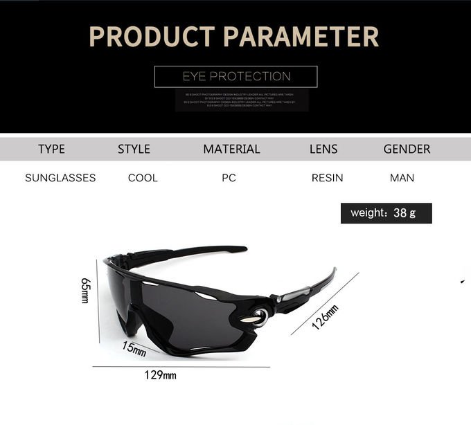 UV400 Riding Cycling Sports Sunglasses Outdoor Mountain Road Bike Glasses Men Women 0