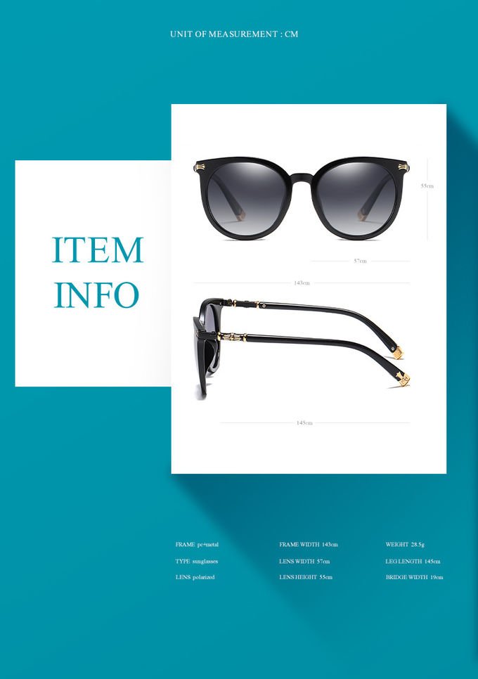 PC Polarized UV400 PC Sunglasses And Eye Health Impact Resistant 1