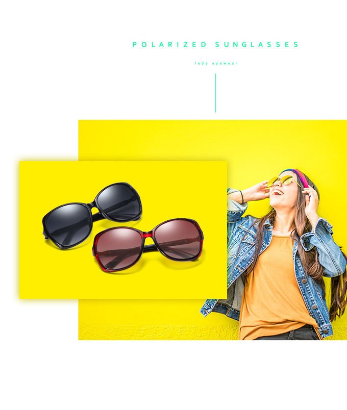 Female Clout UV400 Big Frame Glasses 2021 Stylish Polarized Sunglasses Brand Your Logo 0