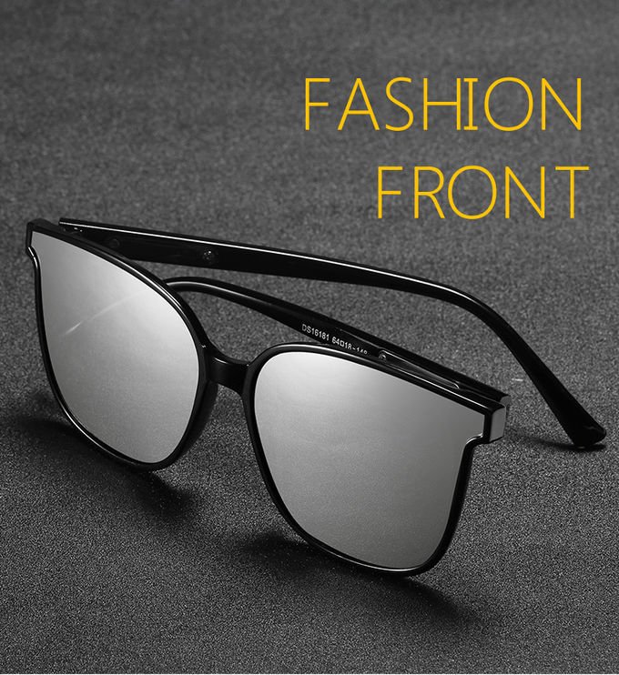 Diamond Studded Night Driving Glasses Anti Glare Polarized Outdoor Fashion Sunglasses 0