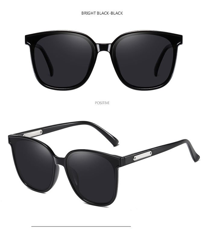 Diamond Studded Night Driving Glasses Anti Glare Polarized Outdoor Fashion Sunglasses 8
