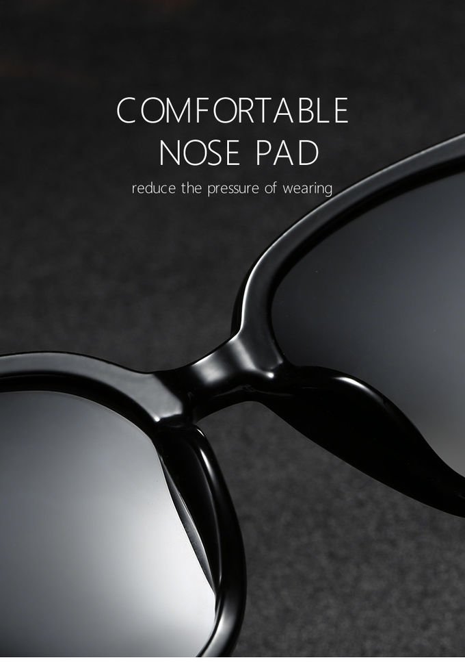 Diamond Studded Night Driving Glasses Anti Glare Polarized Outdoor Fashion Sunglasses 4