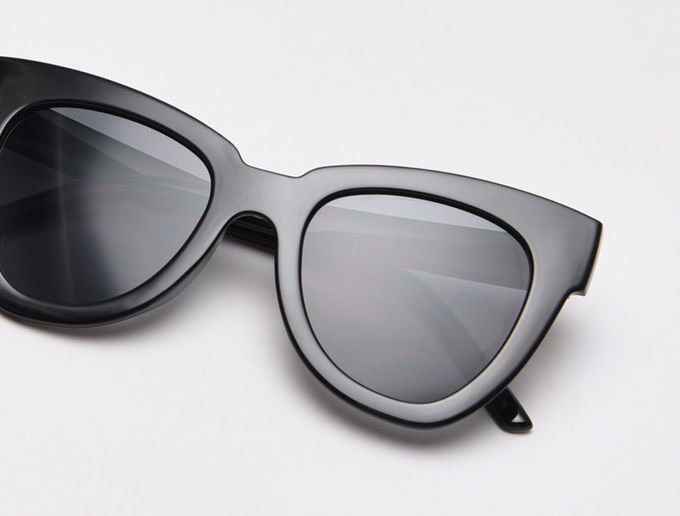 Trendy Fashion BSCI Women Cat Eye Sunglasses 147MM Leopard Frame 9