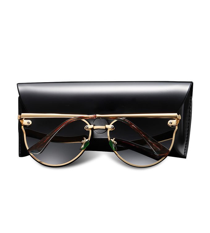 Men 144MM Square Frame Polarized Sunglasses Classic TAC Retro Style Yellow Night Vision Len 4