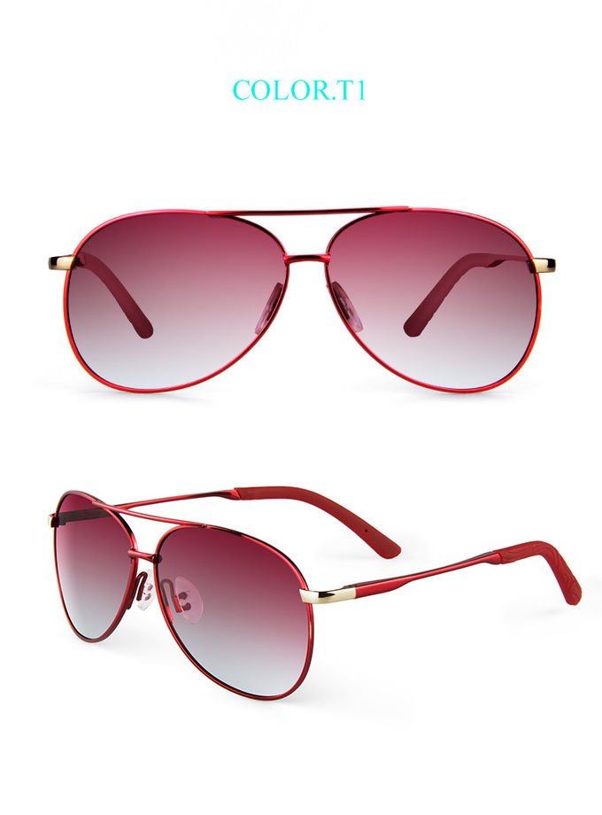 Red Women'S Fashion Sunglasses TAC Toad Promotion Polarized Sunglasses 4