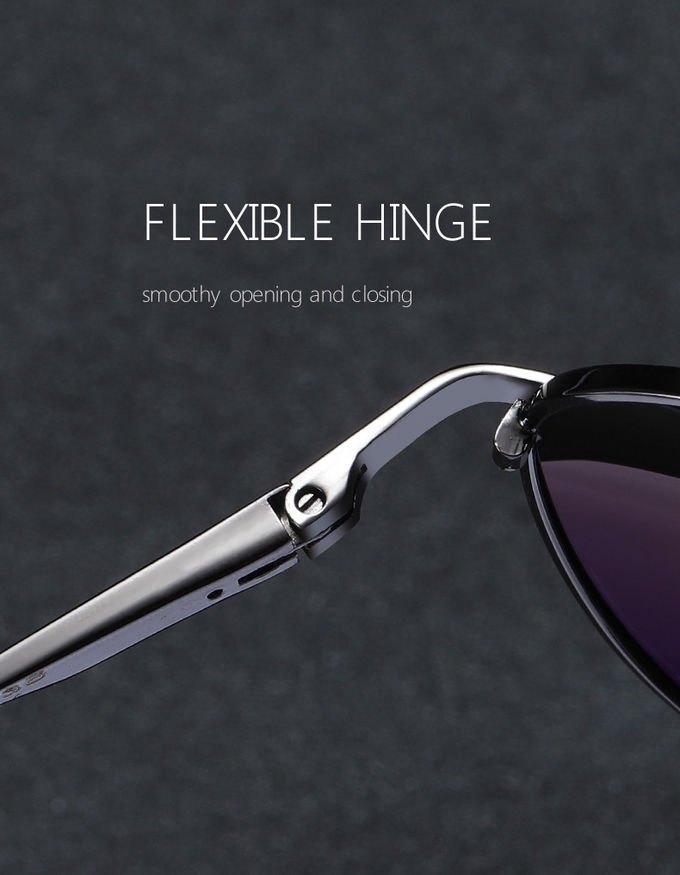 TAC Polarized Men Sunglasses Driving Anti Glare UV400 141MM Vintage Spring Hinge Sunglasses 1
