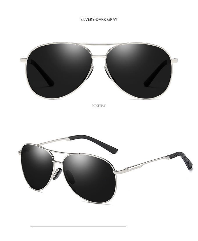 TAC Polarized Men Sunglasses Driving Anti Glare UV400 141MM Vintage Spring Hinge Sunglasses 5