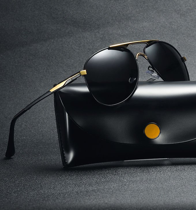 Aluminum Magnesium Mens Luxury Sunglasses Polarized Lens Sunglasses 1