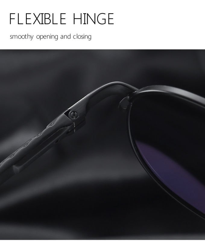 Stylish UV400 Polarized Sunglasses Black Square Unisex Vendors Trendy Mens 10