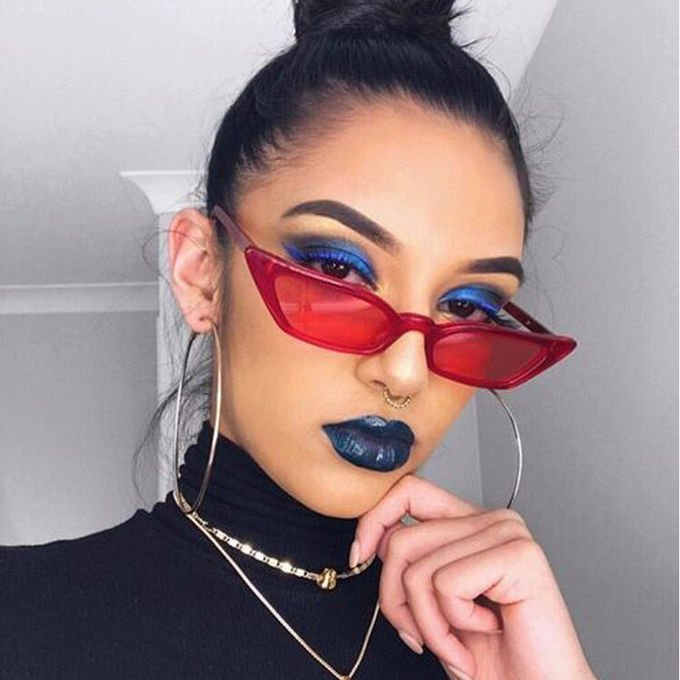 Outdoor Anti Glare PC Glasses UV400 Cat Eye Hot Sale Sunglasses 0