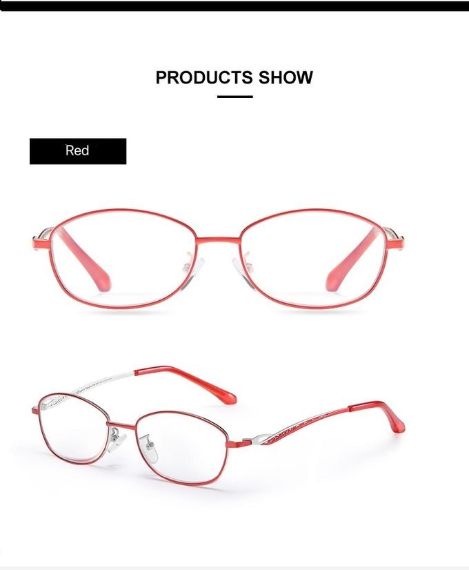 Colorful Full Frame Reading Glasses Cute Readers For Women Anti Blue Light 6