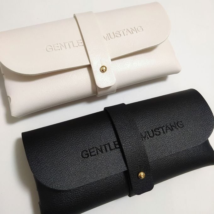 Soft Eyeglass Case Vintage Glasses Pouches PU Eyewear Bag Leather Sunglasses Case 0