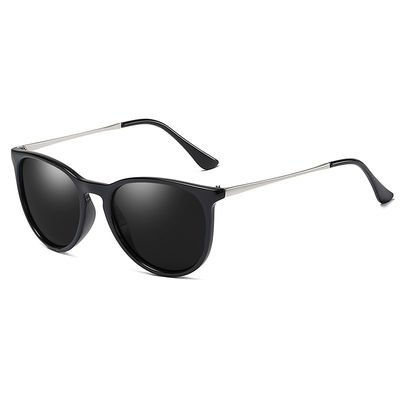 Men 144MM Square Frame Polarized Sunglasses Classic TAC Retro Style Yellow Night Vision Len