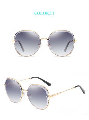 UV400 TAC Retro Metal Polarized Sunglasses 60MM Lens Frame Engraving