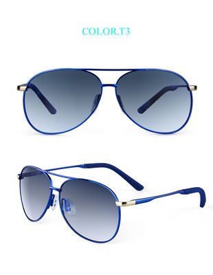 TAC Metal Custom Polarized Sunglasses Double Sided Design Uv400 Beaches
