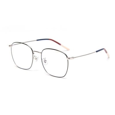 Metal Frame Men Women Oversize Plain Lens Glasses Myopia Optical Eye Glasses