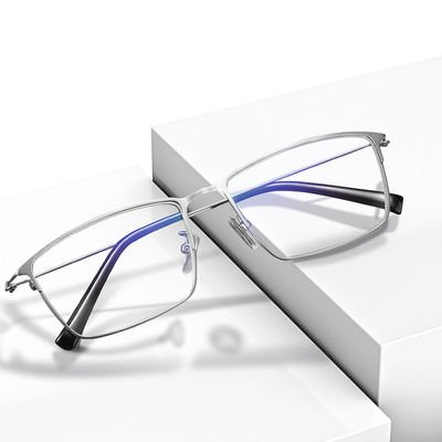 Light Gun Color Mens Metal Frame Reading Glasses Readers 140MM