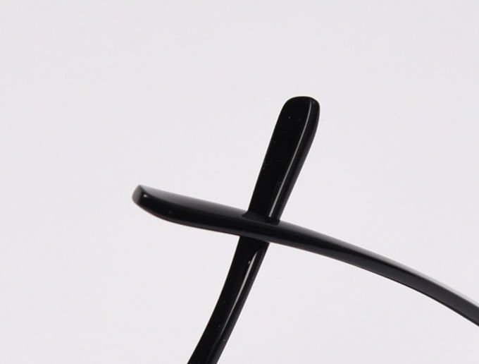 Cut Half Frame UV400 Hollow Round Polarized Sunglasses Female Ins Net Celebrity Street Fashion 0