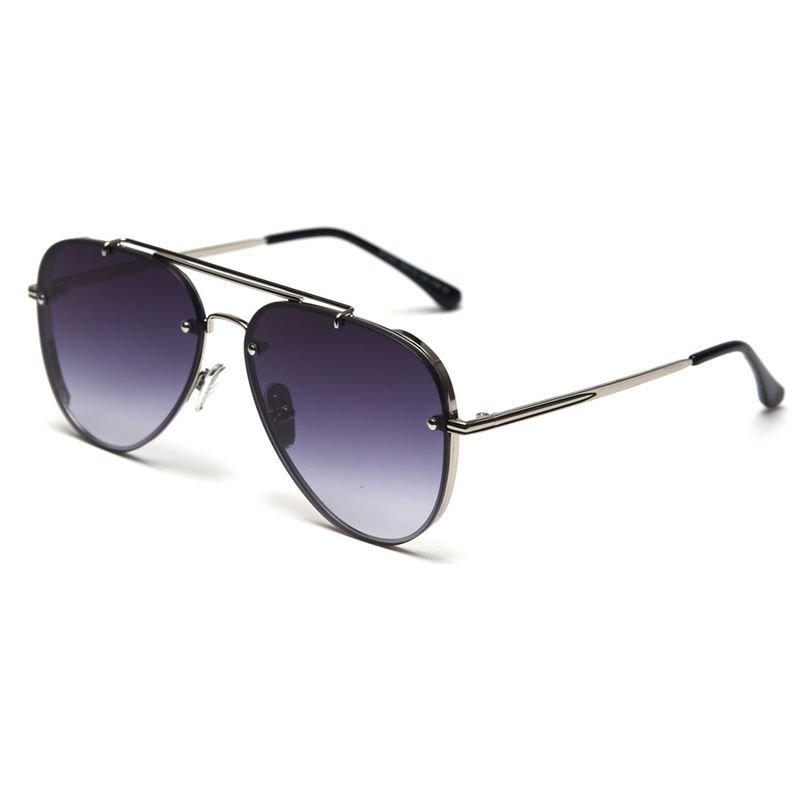 buy UV400 Vintage Flat Top Gradient Sunglasses BSCI Affordable Polarized Sunglasses online manufacturer
