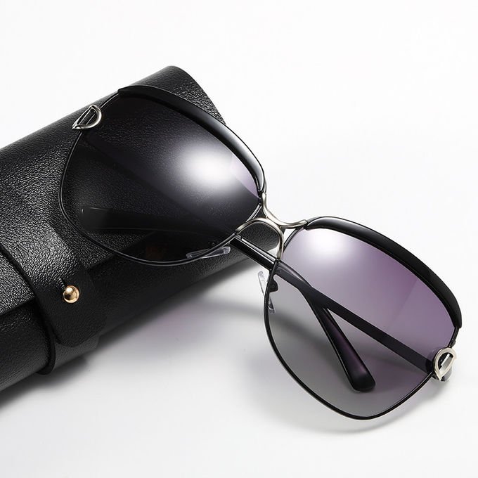 BSCI 145MM Women Polarized Vintage Big Frame Sunglasses Ladies Shades 5