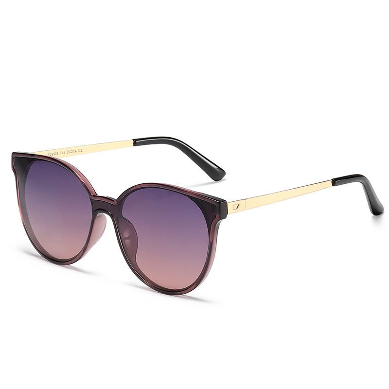 buy Unisex Metal UV400 Vintage Sun Shades Girls 150MM Retro Cateye Sunglasses Women online manufacturer