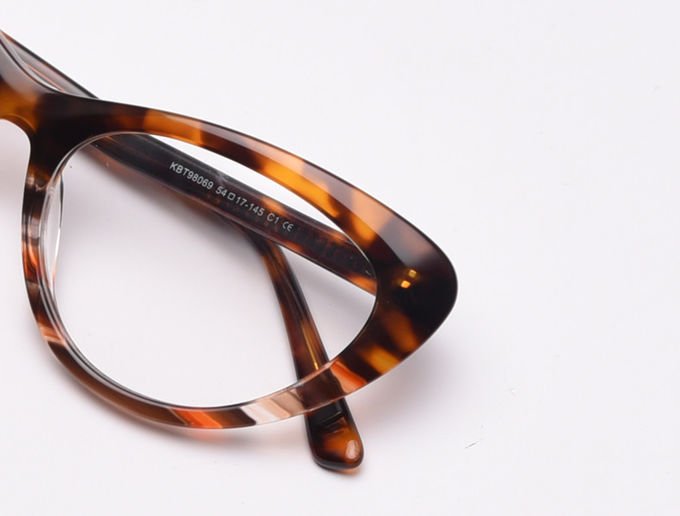 Cat Eye Women Optical Acetate Frame Glasses Fashion Retro glasses 4