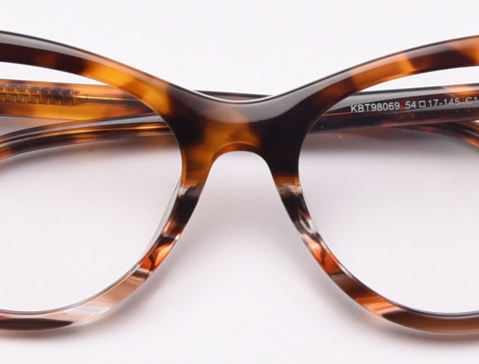 Cat Eye Women Optical Acetate Frame Glasses Fashion Retro glasses 3