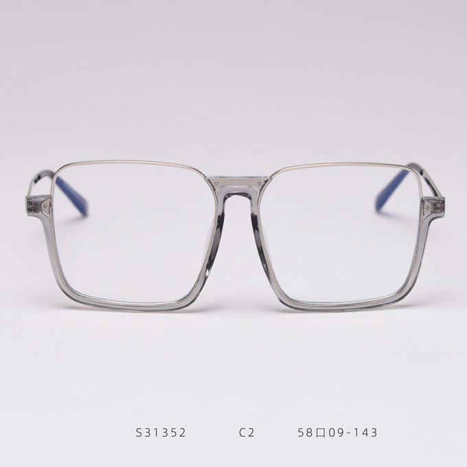 Transparent Computer Glasses Frame Women Men Anti Blue Light Round Eyewear Blocking Glasses Optical Spectacle Eyeglass 2