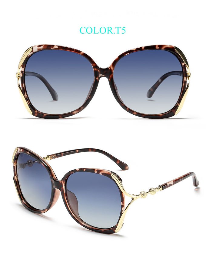 UV400 Square Luxury Sunglasses Designer Authentic Round Retro Ladies Shades 8