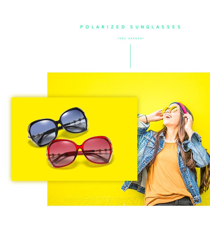 UV400 Square Luxury Sunglasses Designer Authentic Round Retro Ladies Shades 5
