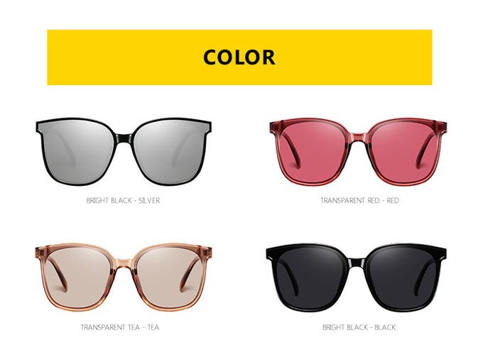 Diamond Studded Night Driving Glasses Anti Glare Polarized Outdoor Fashion Sunglasses 10