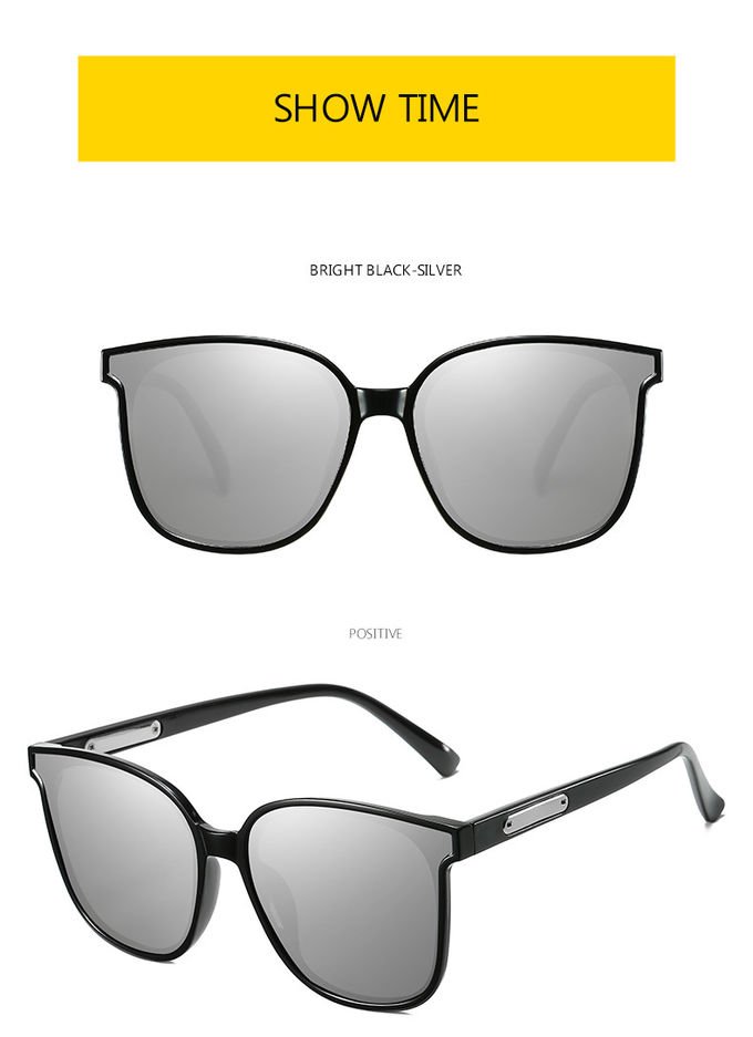 Diamond Studded Night Driving Glasses Anti Glare Polarized Outdoor Fashion Sunglasses 5