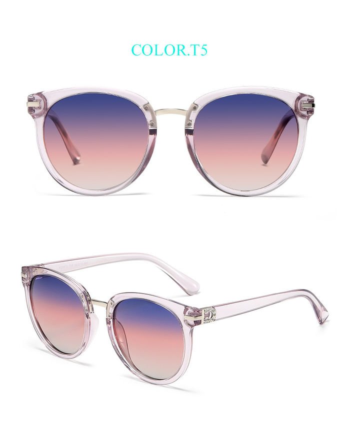 Women Driving Mirrors Vintage PC Sunglasses Reflective Flat Lens Sun Glasses UV400 8
