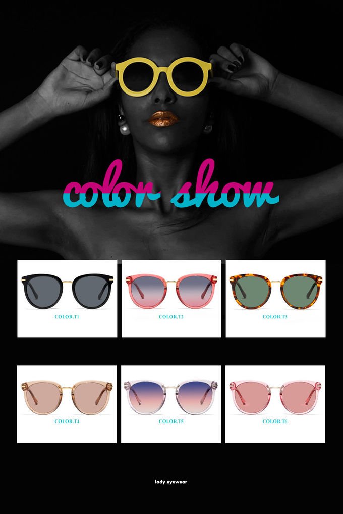 Women Driving Mirrors Vintage PC Sunglasses Reflective Flat Lens Sun Glasses UV400 10
