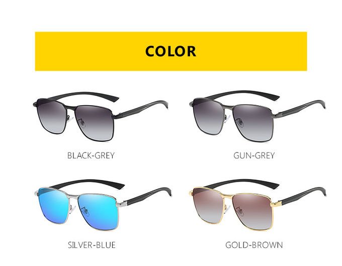 TR90 Custom Polarized Sunglasses UV400 Mens Driving Blue Lens 11