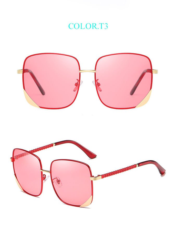 Driving Windproof Custom Polarized Sunglasses 146MM UV400 Polarized Sunglasses Women'S 6