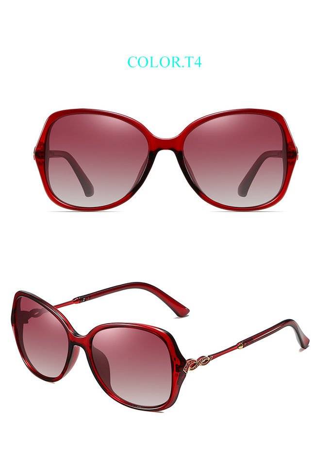 TAC Anti UV Elegant Small Face Custom Polarized Sunglasses 7