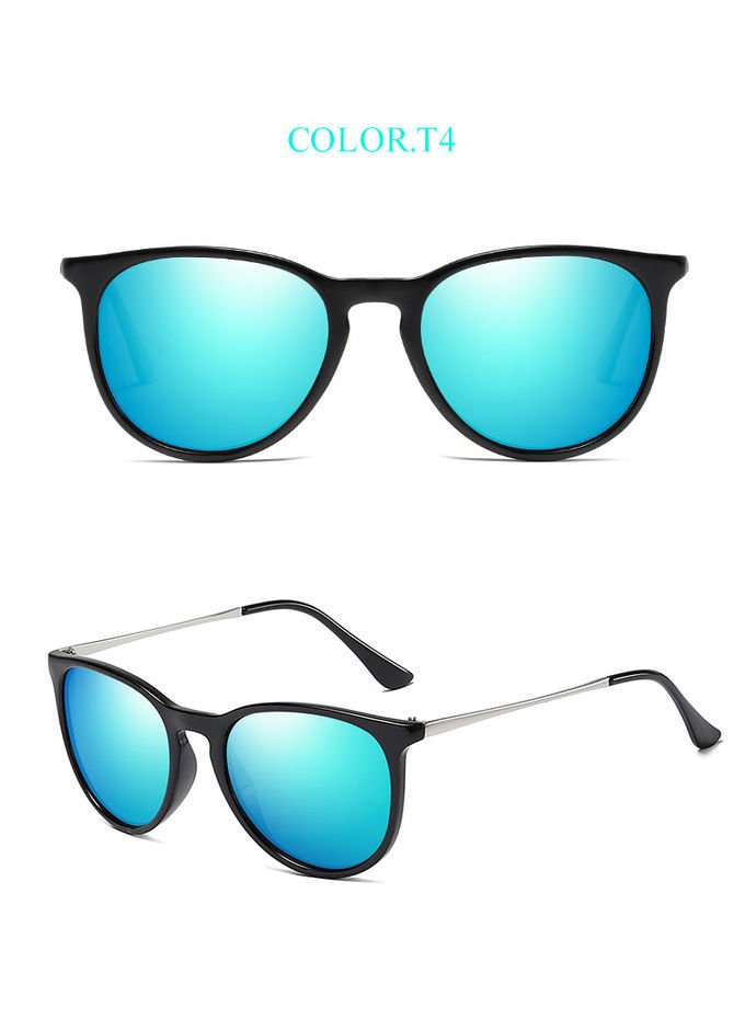 Men 144MM Square Frame Polarized Sunglasses Classic TAC Retro Style Yellow Night Vision Len 8