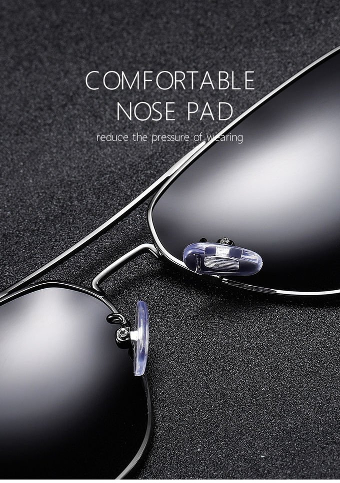 Unique Trending Uv400 Polarized Sunglasses BSCI Square Ocean Lens 2