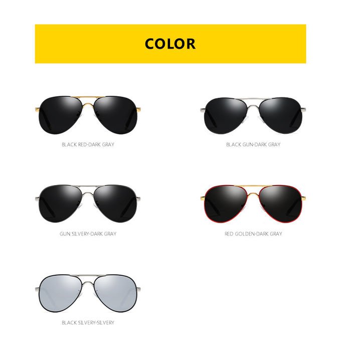 BSCI Men'S Driving Sunglasses Oversized Mens Designer Polarized Gafas De Sol 7