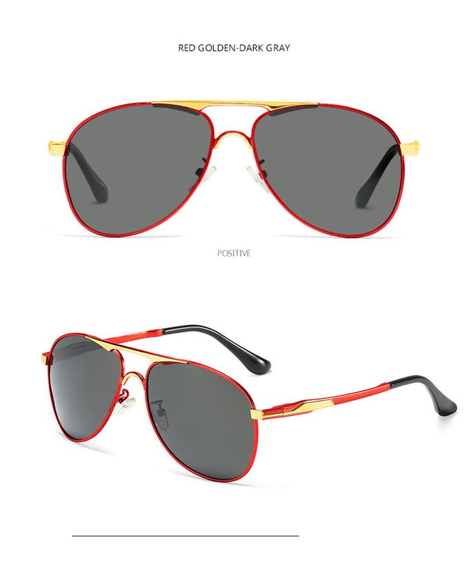 Aluminum Magnesium Mens Luxury Sunglasses Polarized Lens Sunglasses 9