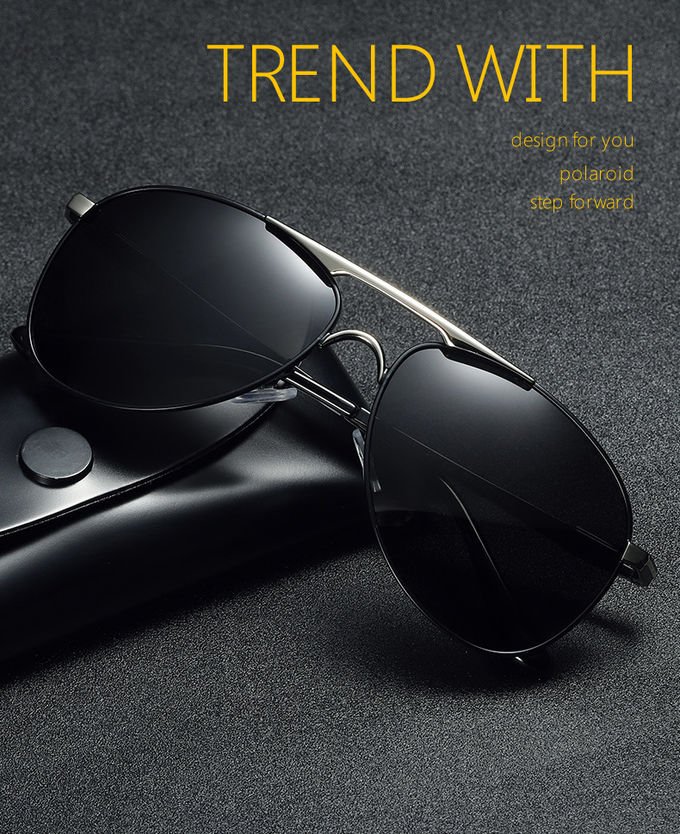 Aluminum Magnesium Mens Luxury Sunglasses Polarized Lens Sunglasses 0