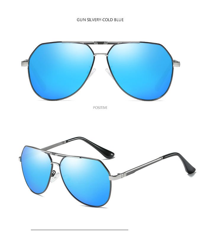 Driving Mirror Oversized Retro Sunglasses Men Women 142MM BSCI UV Protection 7