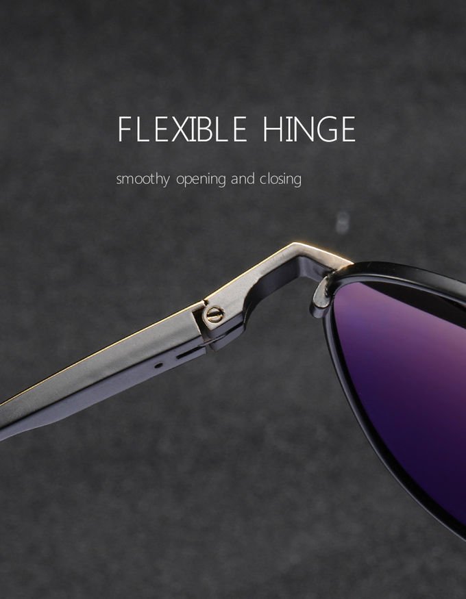 Fashion Polarized UV400 Mens Pilot Sunglasses With Metal Hinge 146MM 1